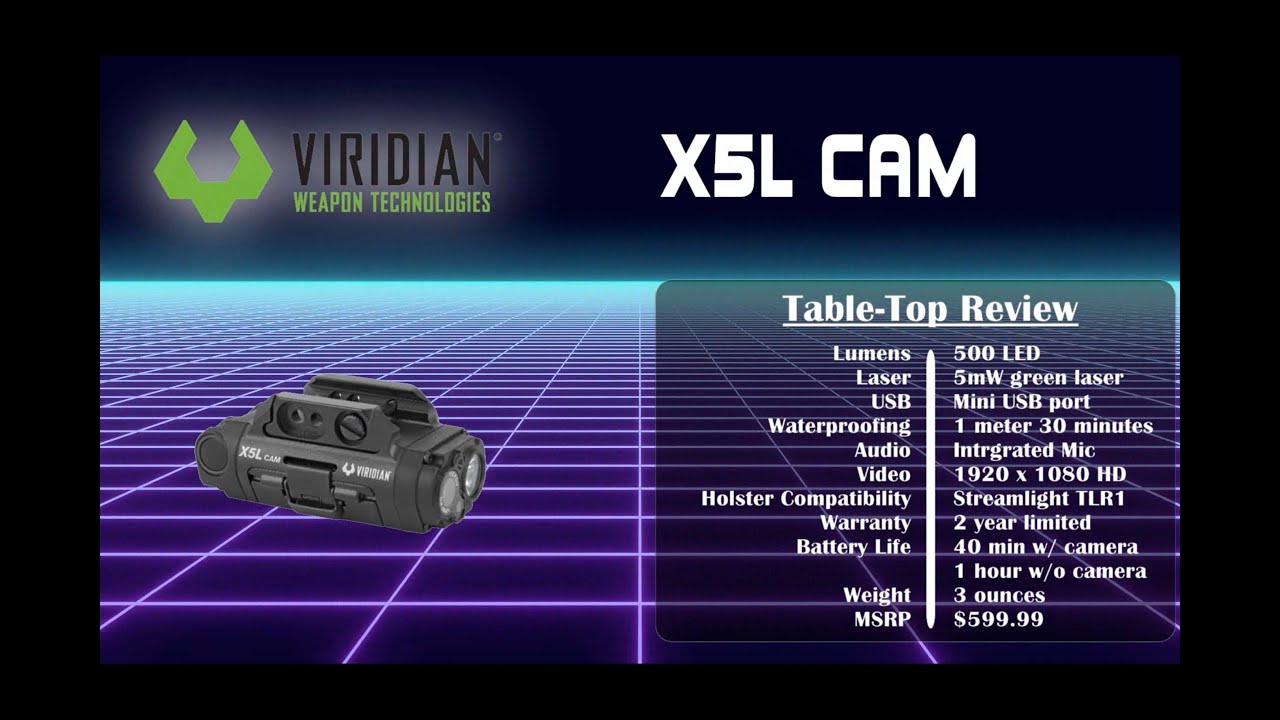 Viridian X5L with Camera Unboxing and Review