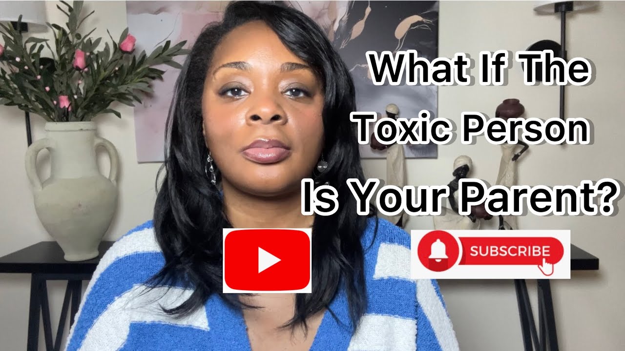 What if the toxic person in your life is your parent? #boundaries 