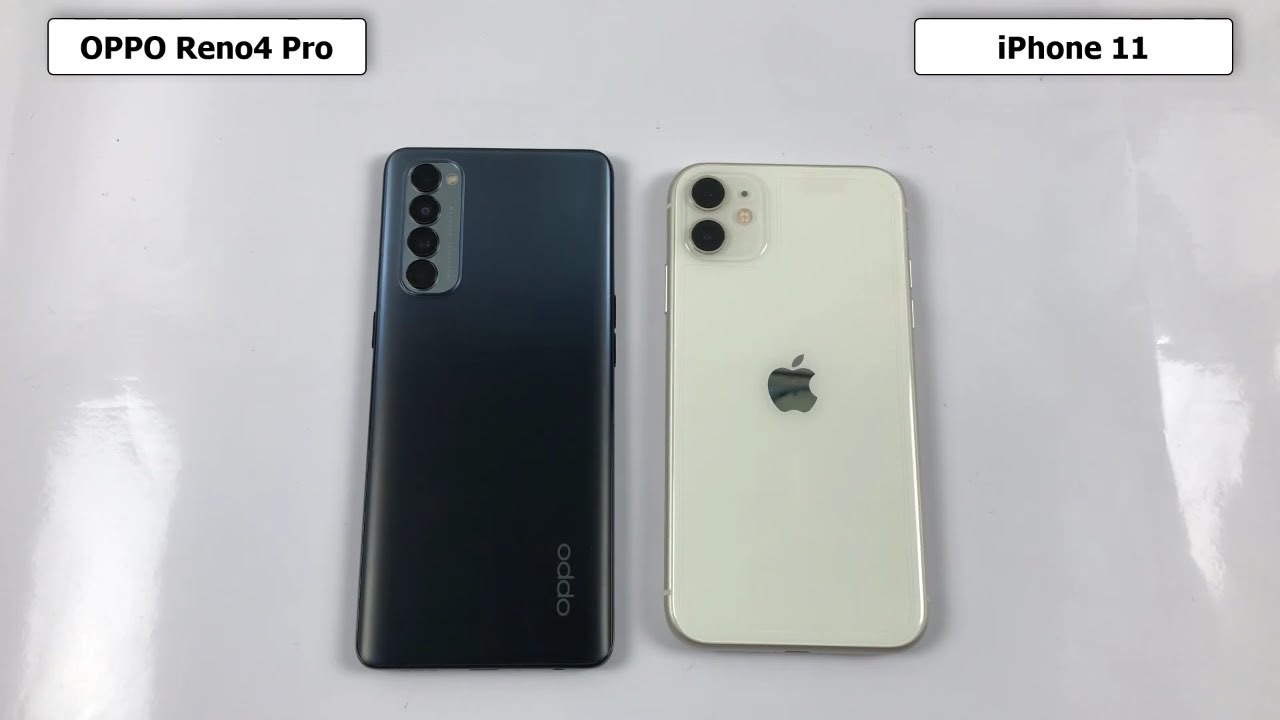 OPPO Reno4 Pro vs iPhone 11 Speed Test, Camera Test, Display Test | Snapdragon 720G vs Apple A13