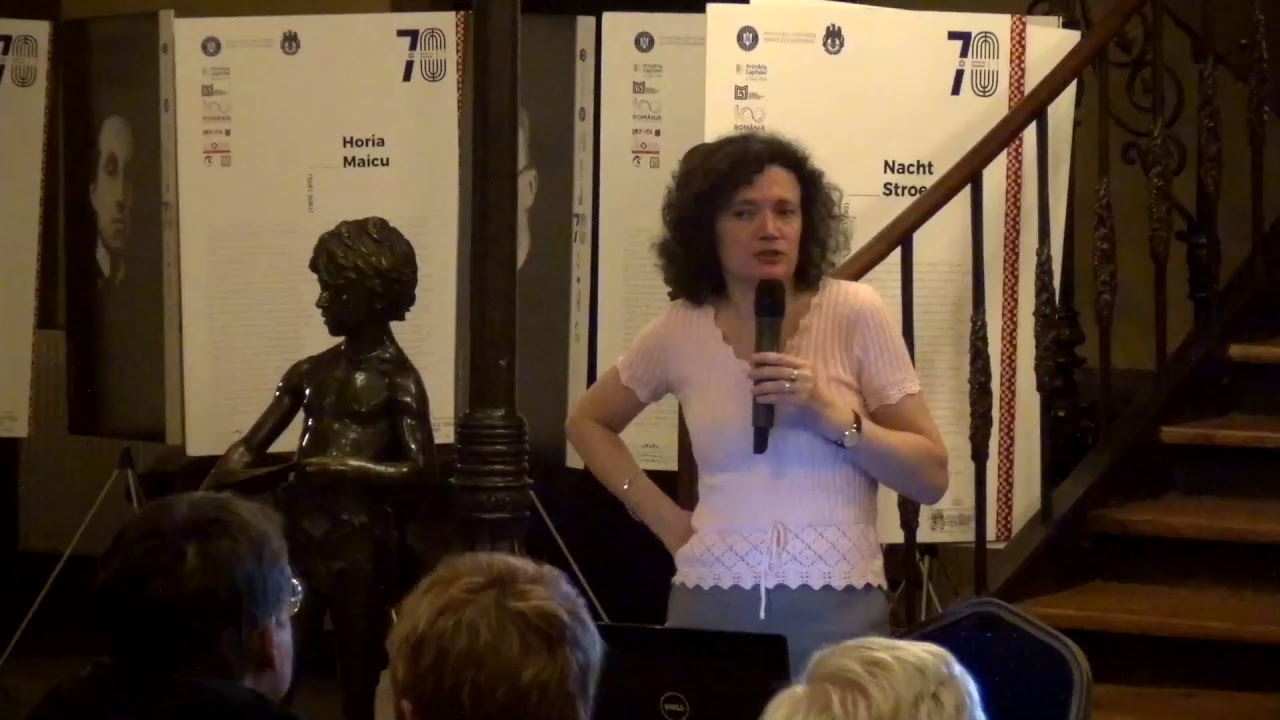 Conferința Kabbala. Un mod de a trăi, susținută de Dr. conf. Felicia Waldman, la Palatul Suțu