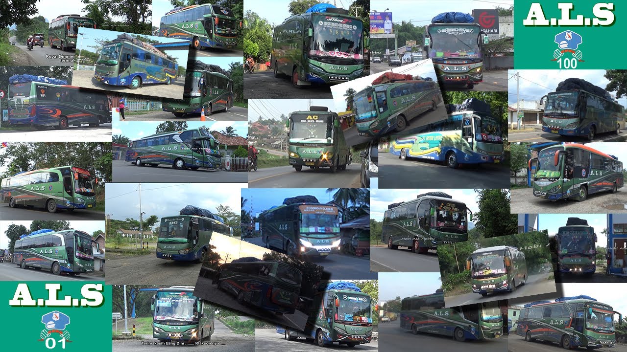 KUMPULAN VIDEO DAN PHOTO BUS ALS DARI NOPIN 01 SAMPAI 100