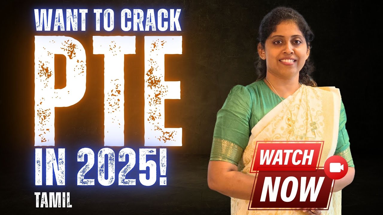 How to pass PTE in 2025 | Complete strategy for all modules explained in Tamil |  Gems Abroad