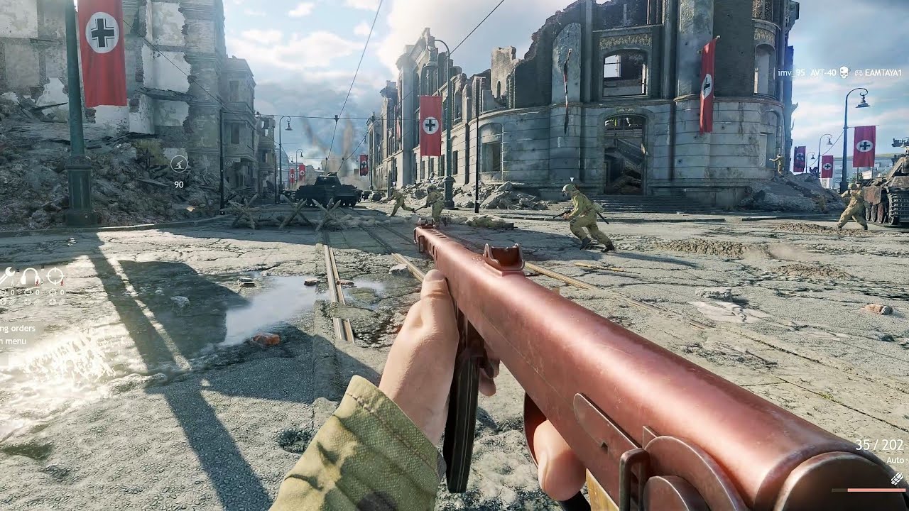 Enlisted: K&ouml;nigsplatz West - Battle of Berlin Gameplay [1440p 60FPS]