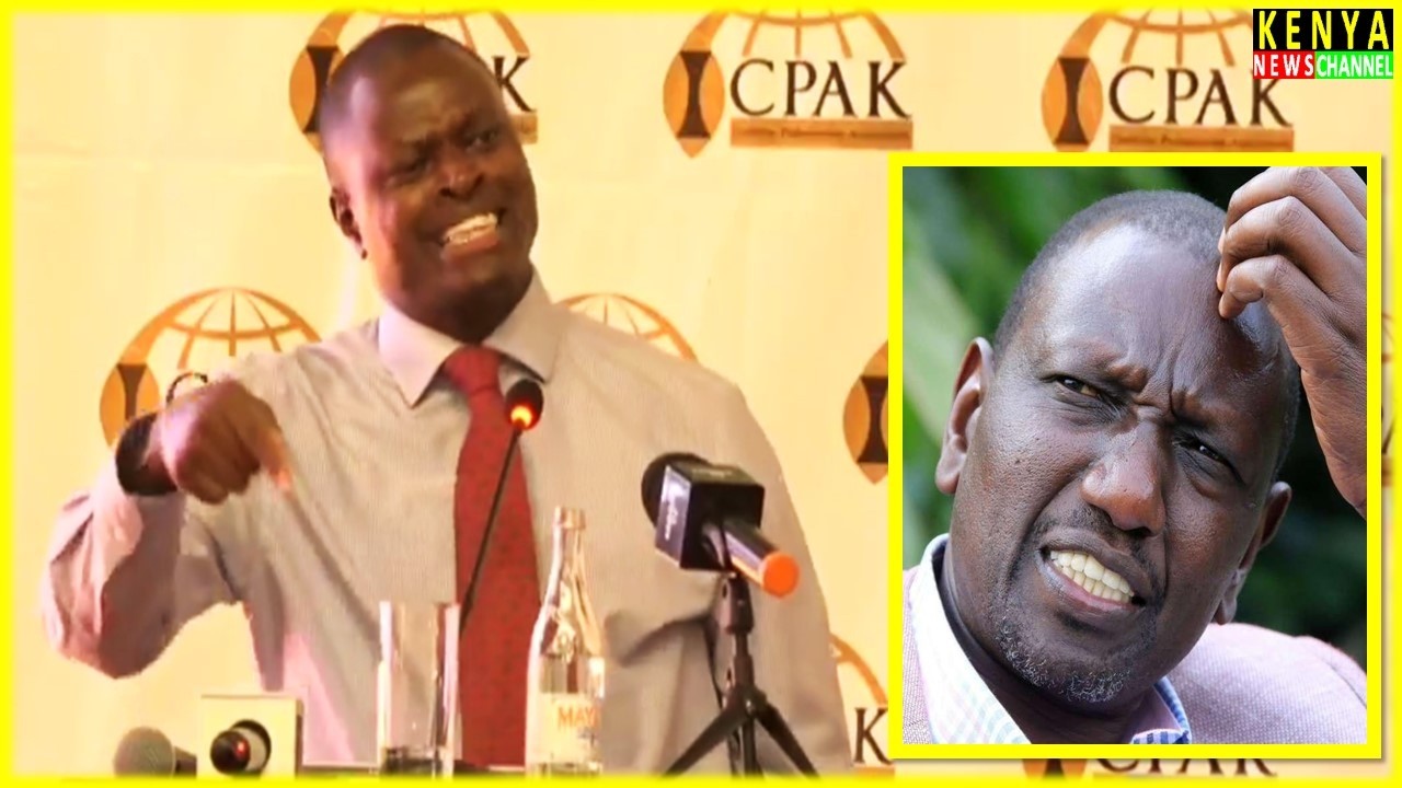 ANGRY Ndindi Nyoro LECTURES Ruto again over sale of Safaricom Shares to Vodacom