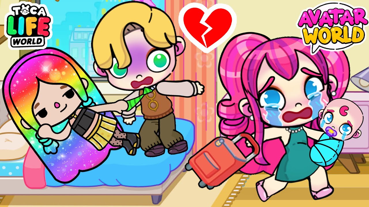Il mio Papà del Mondo di Avatar ha Tradito la mia Mamma con una Ragazza di Toca Boca|Toca Life World