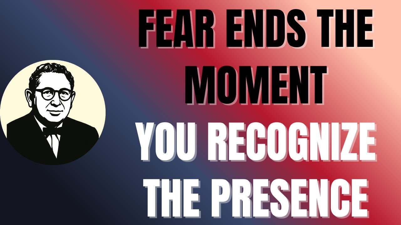 FEAR Has NO POWER When You Know This Truth | JOEL S GOLDSMITH on STILLNESS & I AM