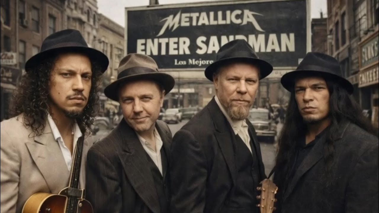 Enter Sandman (Metallica) 1950 Blues Vintage Cover