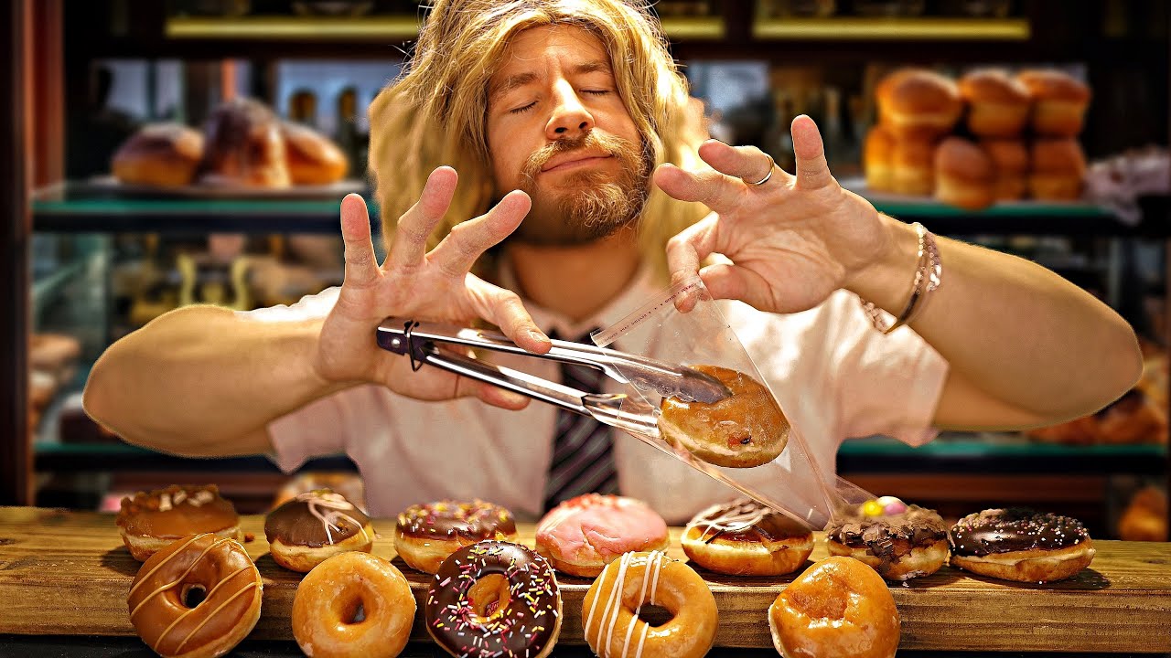 🍩АСМР🍩 самый хипстерский магазин пончиков на свете (для сна)