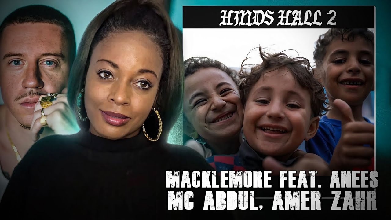 MACKLEMORE - HIND'S HALL 2 feat. Anees, MC Abdul, Amer Zahr (LYRIC VIDEO (UK 🇬🇧 Reaction) 🇵🇸😢