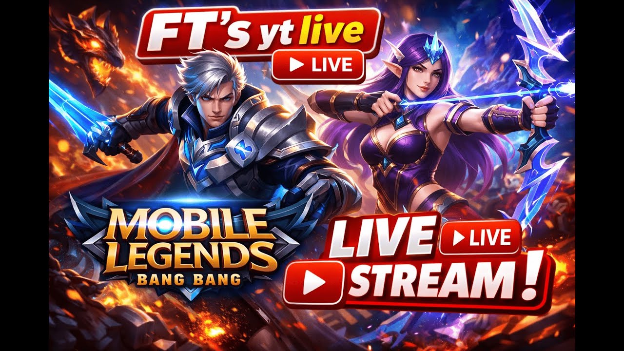 LIVE 🔥 Mobile Legends Bang Bang | Ranked Push & Epic Gameplay | FTs yt live