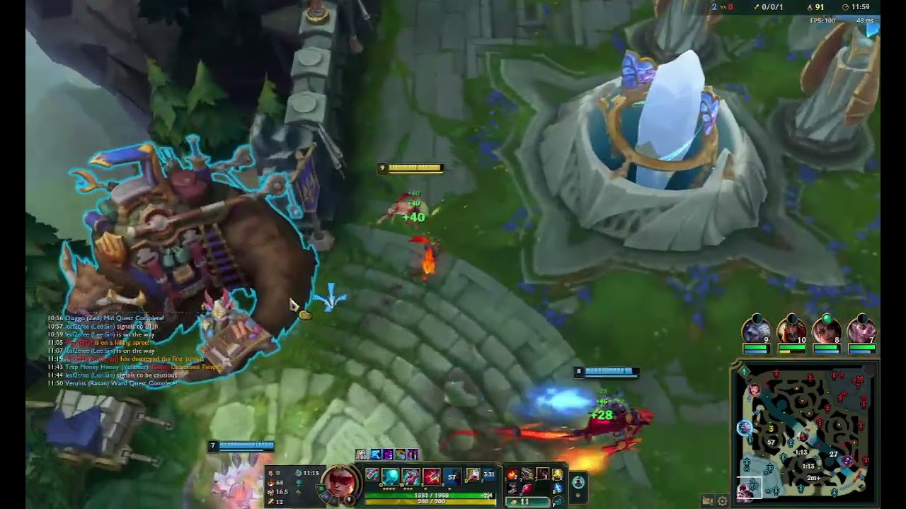 Lee sin vs Reksai - 16.4