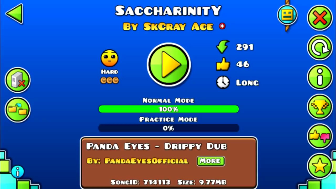 Easy or Hard? // [SaccharinitY] - SkCray Ace (me) // Geometry Dash