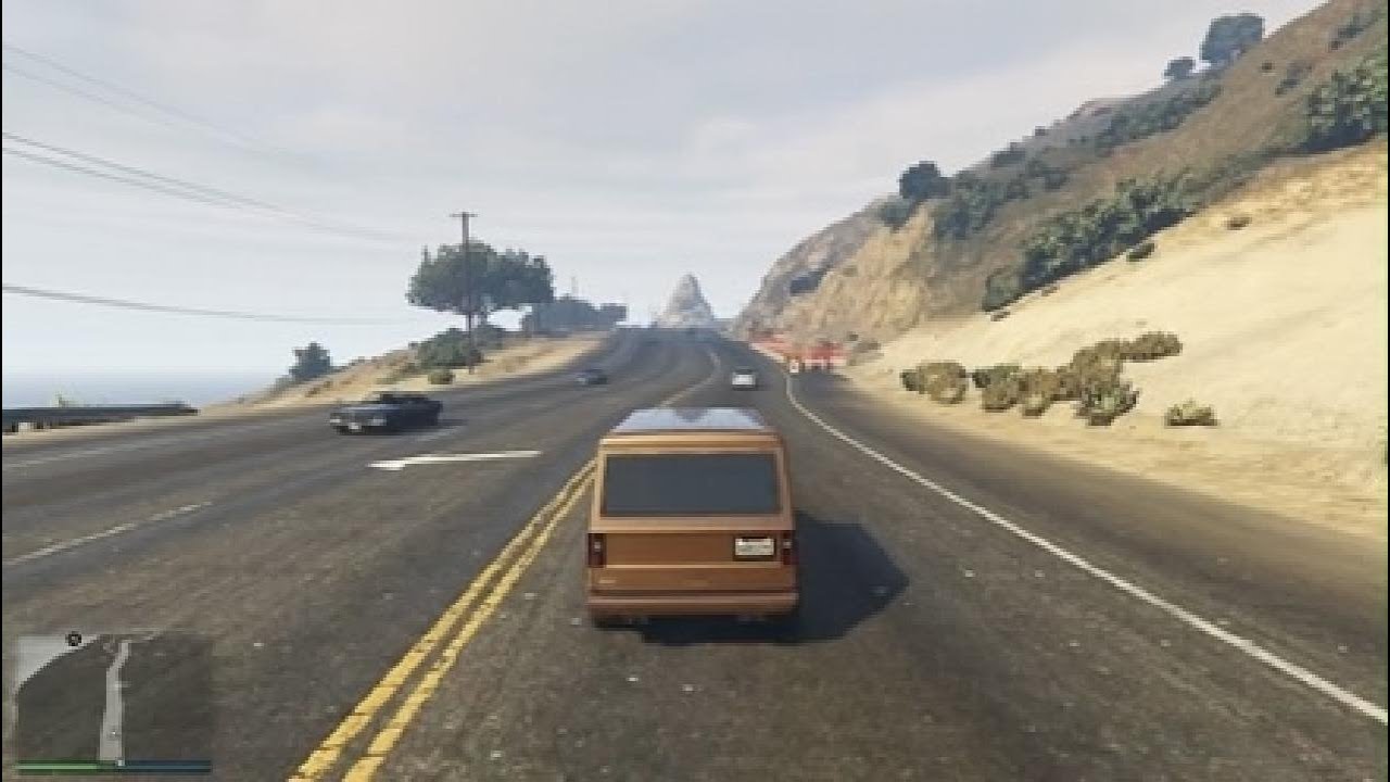 Grand Theft Auto V course poursuite