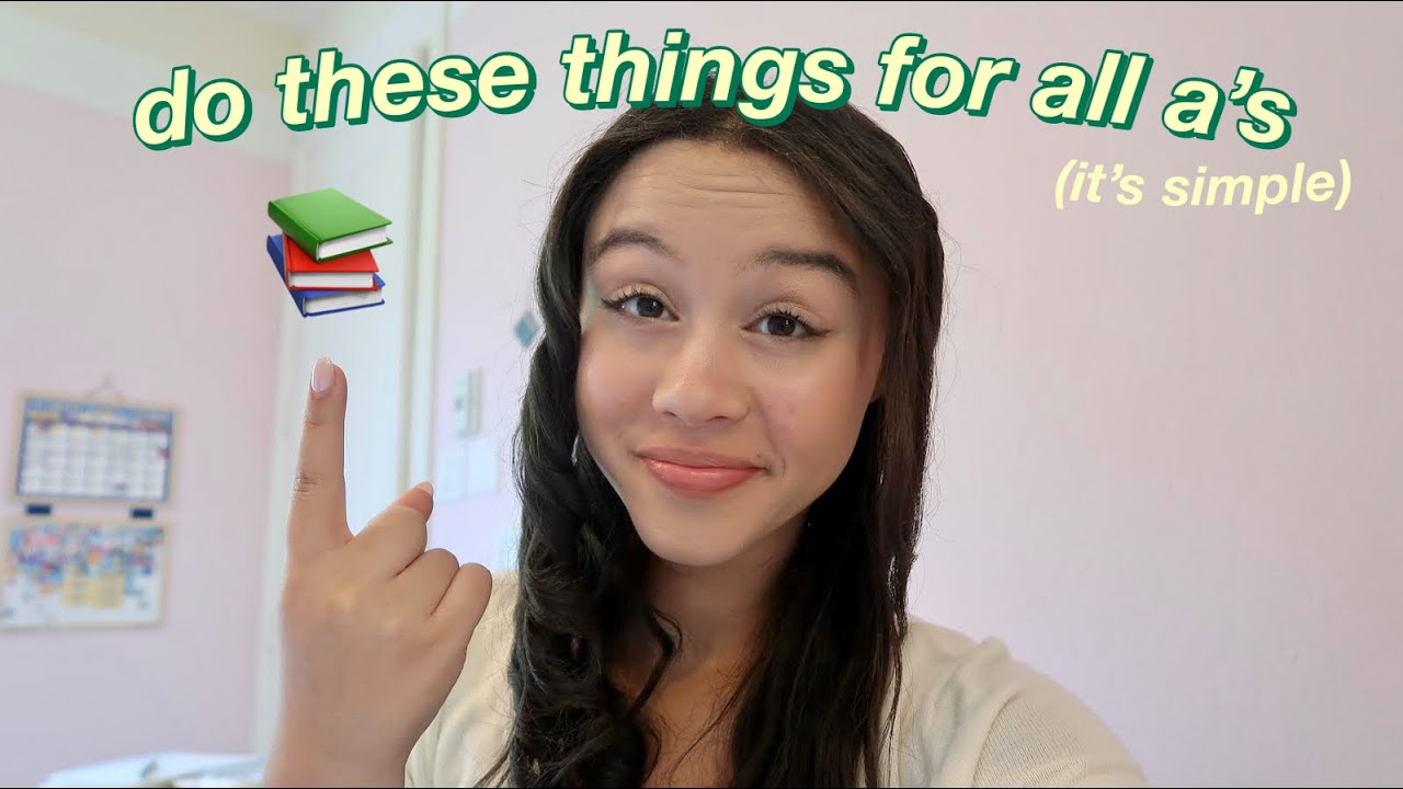 HOW TO START YOUR SCHOOL YEAR STRONG (tips from an A student)