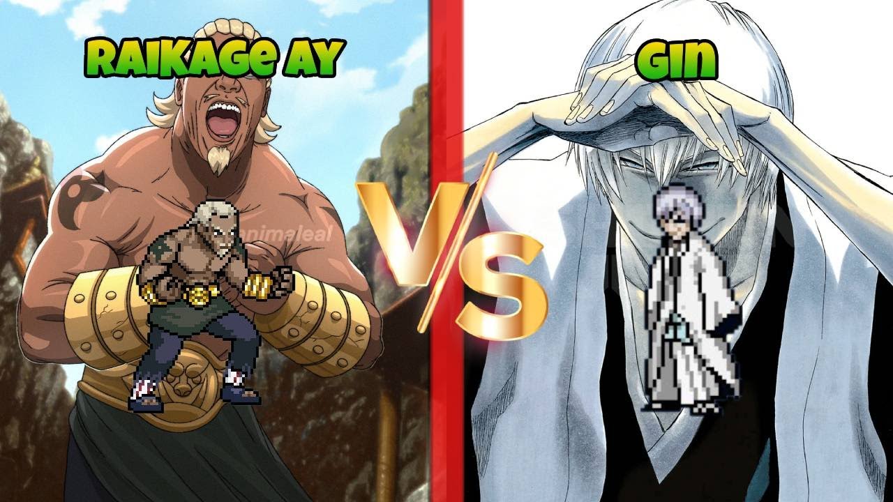 Jump Force MUGEN RaiKage Ay vs Gin