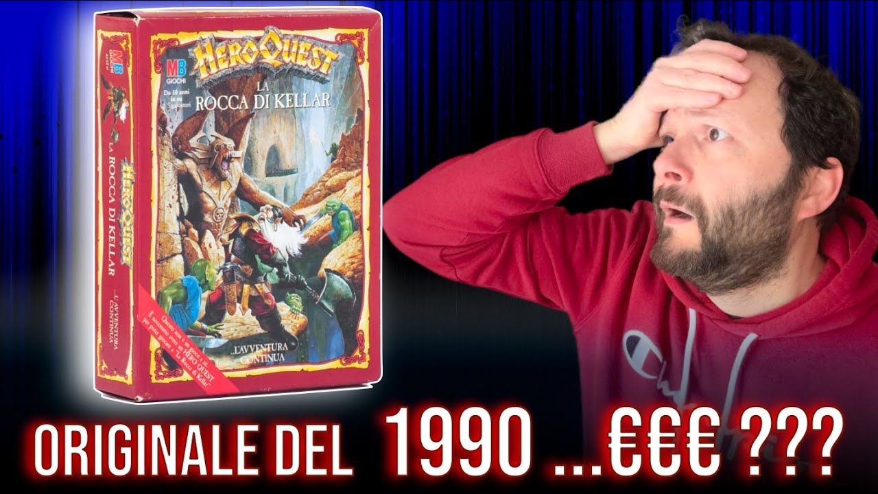 Apriamo una espansione di HEROQUEST del 1990