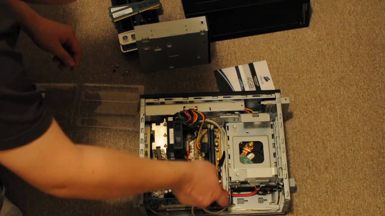 HP Slimline 3000 series Disassembly and Ram Replacement Guide