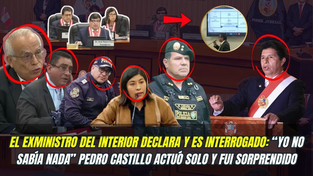 Juicio PEDRO CASTILLO: el ACUSADO Willy Huerta DECLARA y es INTERROGADO ¡soy inocente!