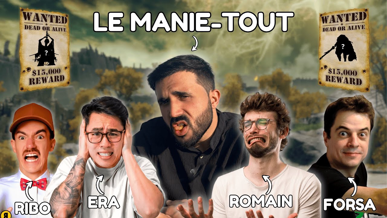 J'ai invité ces pros d'Elden Ring à CHASSER …