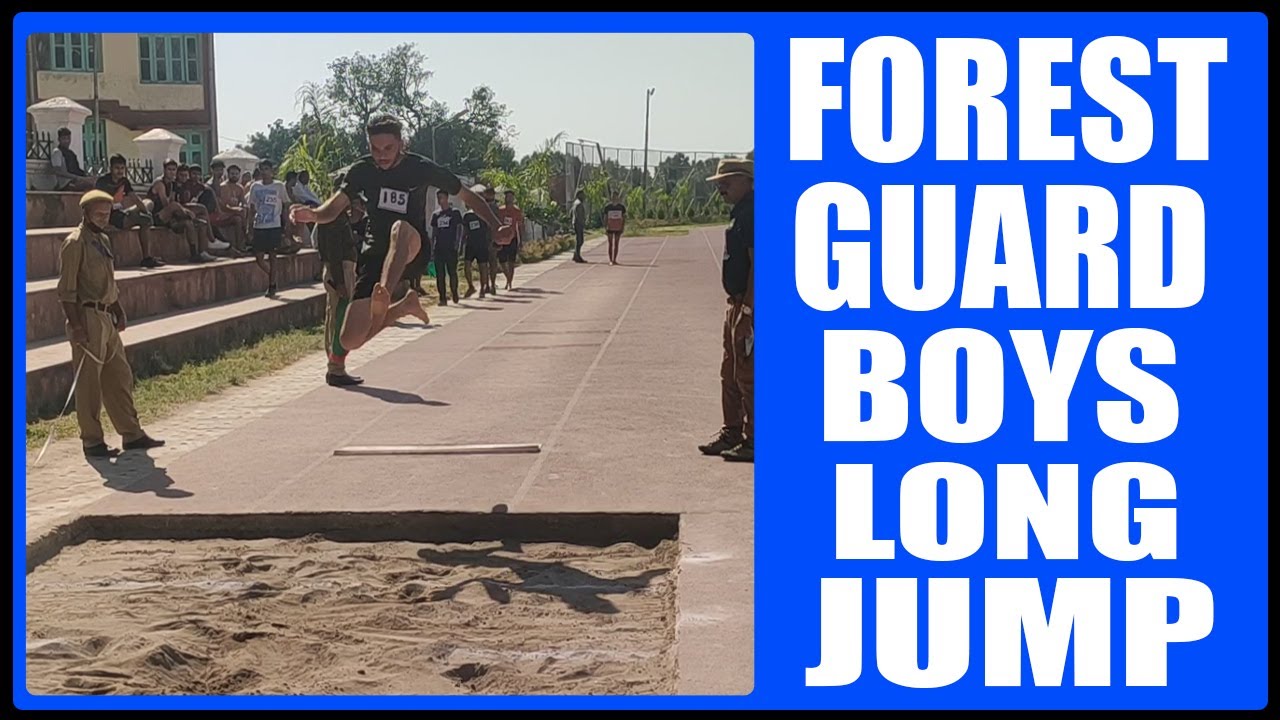 Boys Forest Guard Bharti Long Jump | फारेस्ट गार्ड भर्ती लॉन्ग जम्प | H.P Forest
