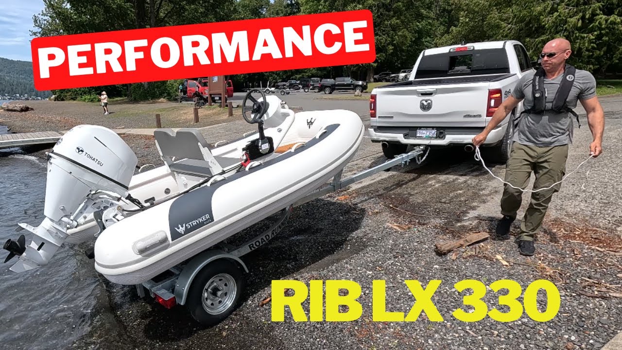 Обзор и тест-драйв катера Stryker Boats RIB LX 330 с двигателем Tohatsu 30 л.с.