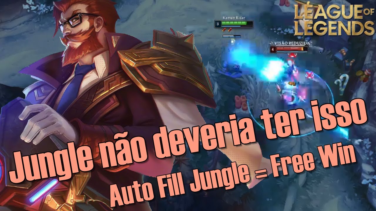 League of Legends Ranked SoloQ - Jogar contra Autofill é muito Triste !