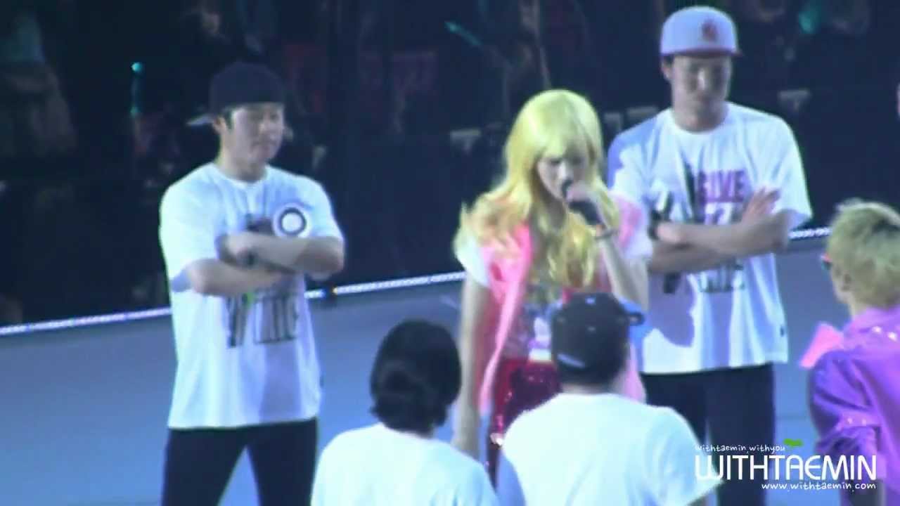【WithTaemin独家】111125.大阪SHINee Wrod Concert.My First Kiss.taemin ver.