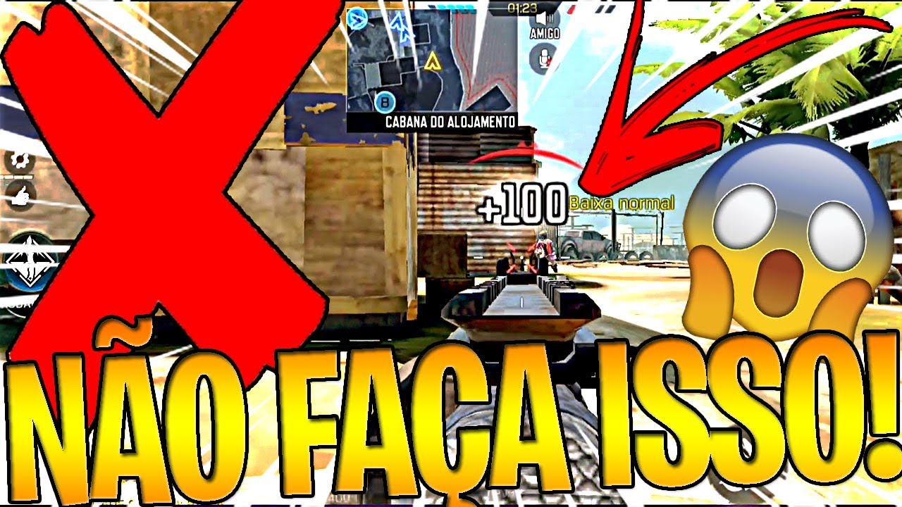 *NÃO FAÇA ISSO* jogando COD MOBILE // DICAS para Call of Duty:Mobile