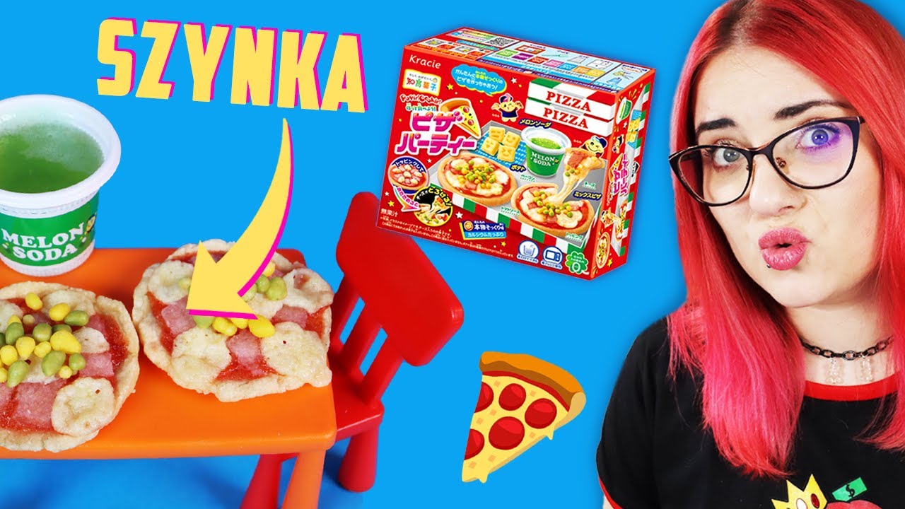 Miniaturowa PIZZA Z PROSZKU 🍕 Zestaw jedzenie DIY 👩‍🍳 Mini Japan #6