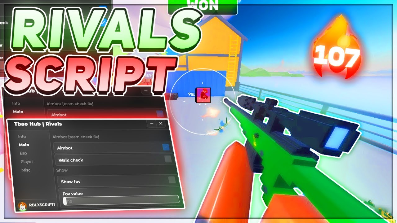 Взлом скрипта RIVALS [Aimbot, Silent Aim, Player ESP, Fly] и многое другое