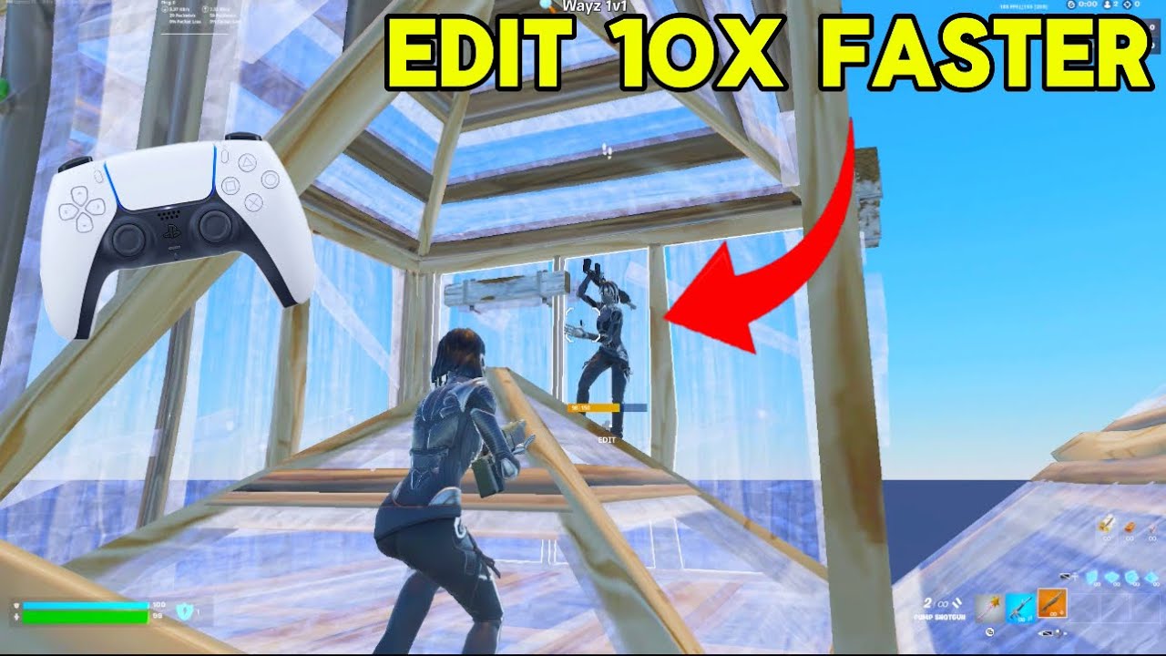 How To ACTUALLY EDIT *FASTER* On Controller 🎮 (BEST Settings, Tutorial + Tips and Secrets)