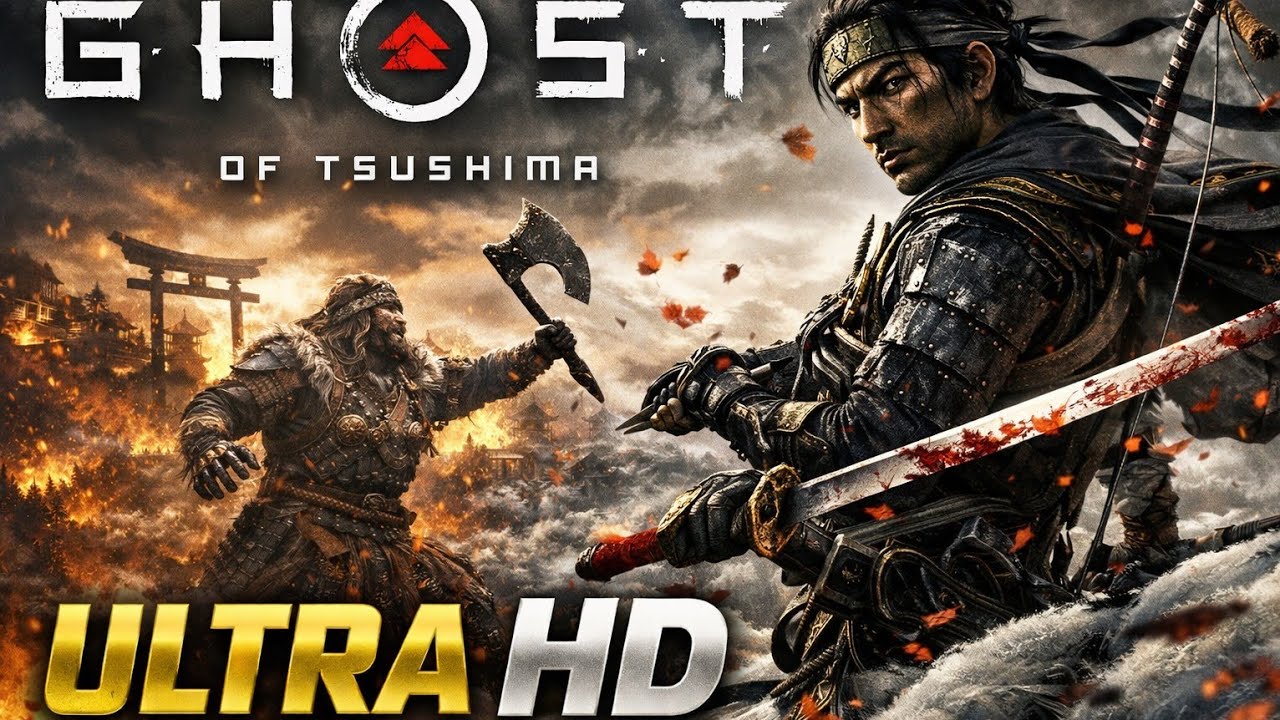 A briefly action on Ghost of Tsushima ||  PS5 ||