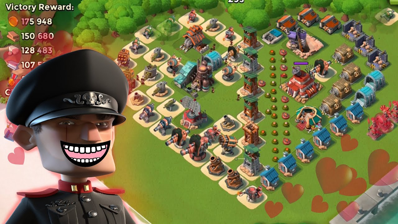We Love Hammerman! | Insane Luck | Boom Beach