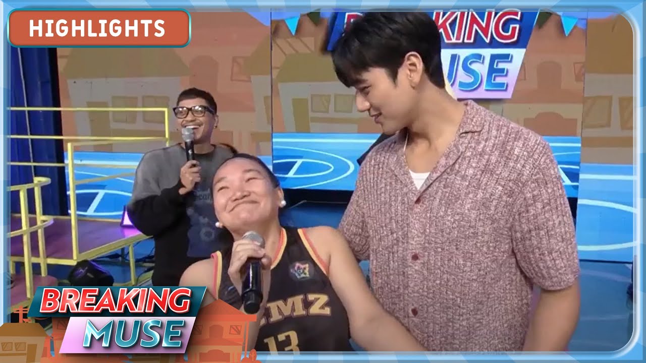 Chuchay, todo ang kilig sa paglapit ni River | It's Showtime | Breaking Muse