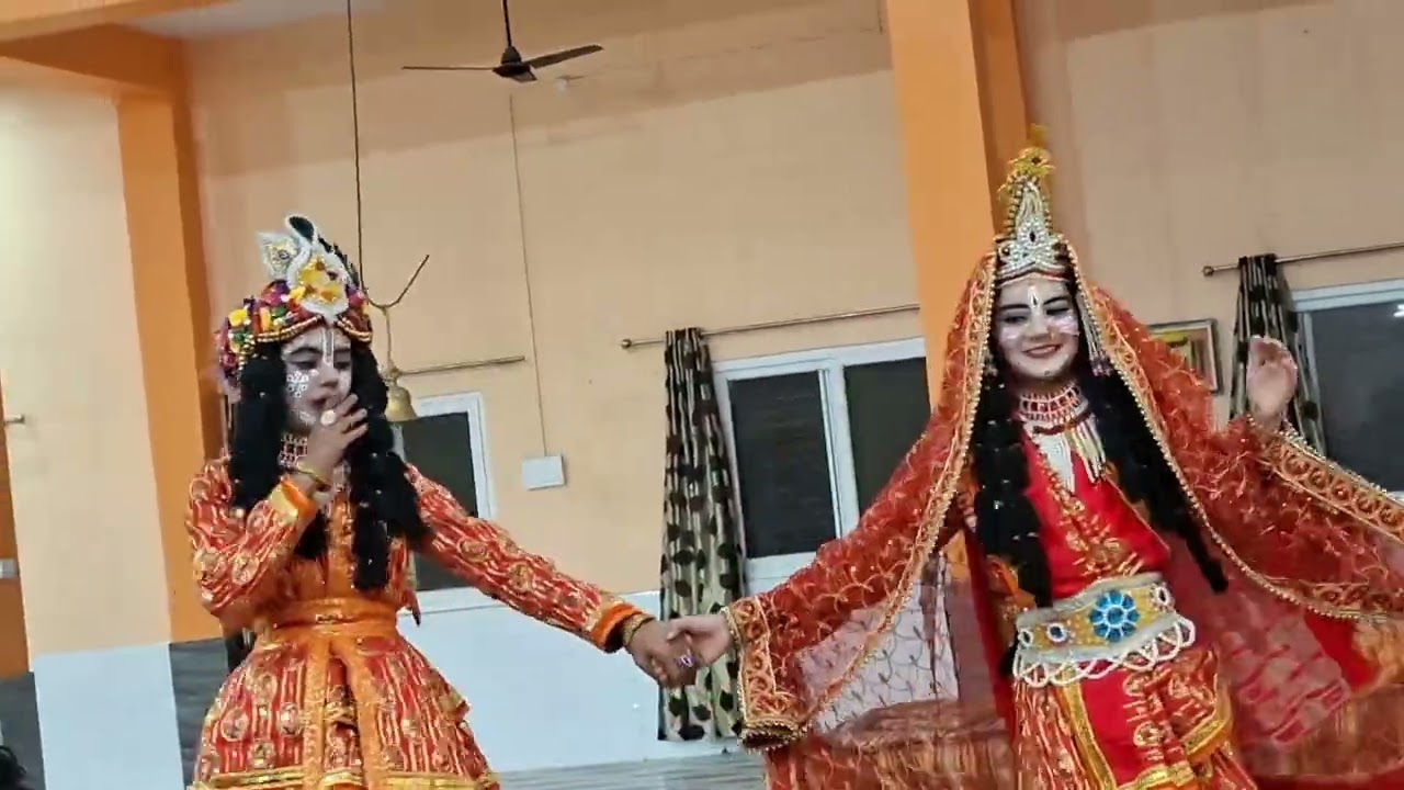 बरसाना रास गहवर वन राधे राधे बृज रास #rasbihariju #krishna #radharani