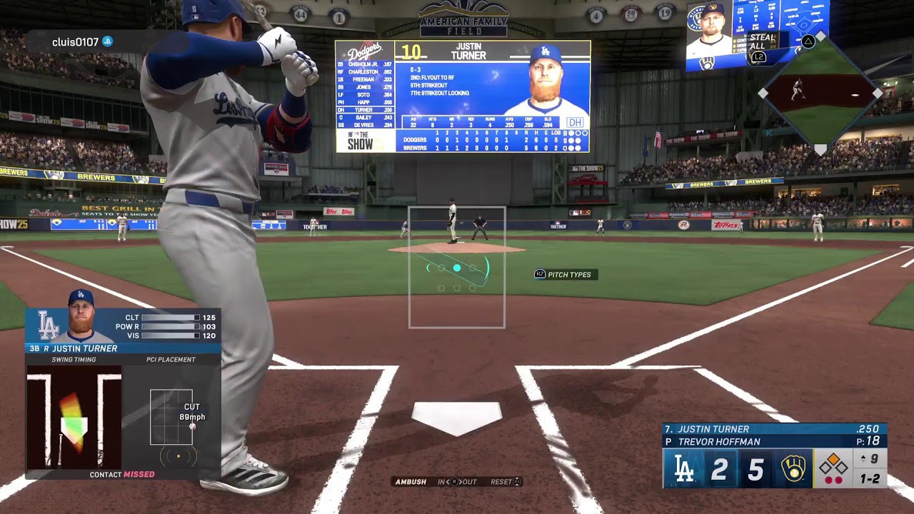 Liga Vs Brewers Game 1