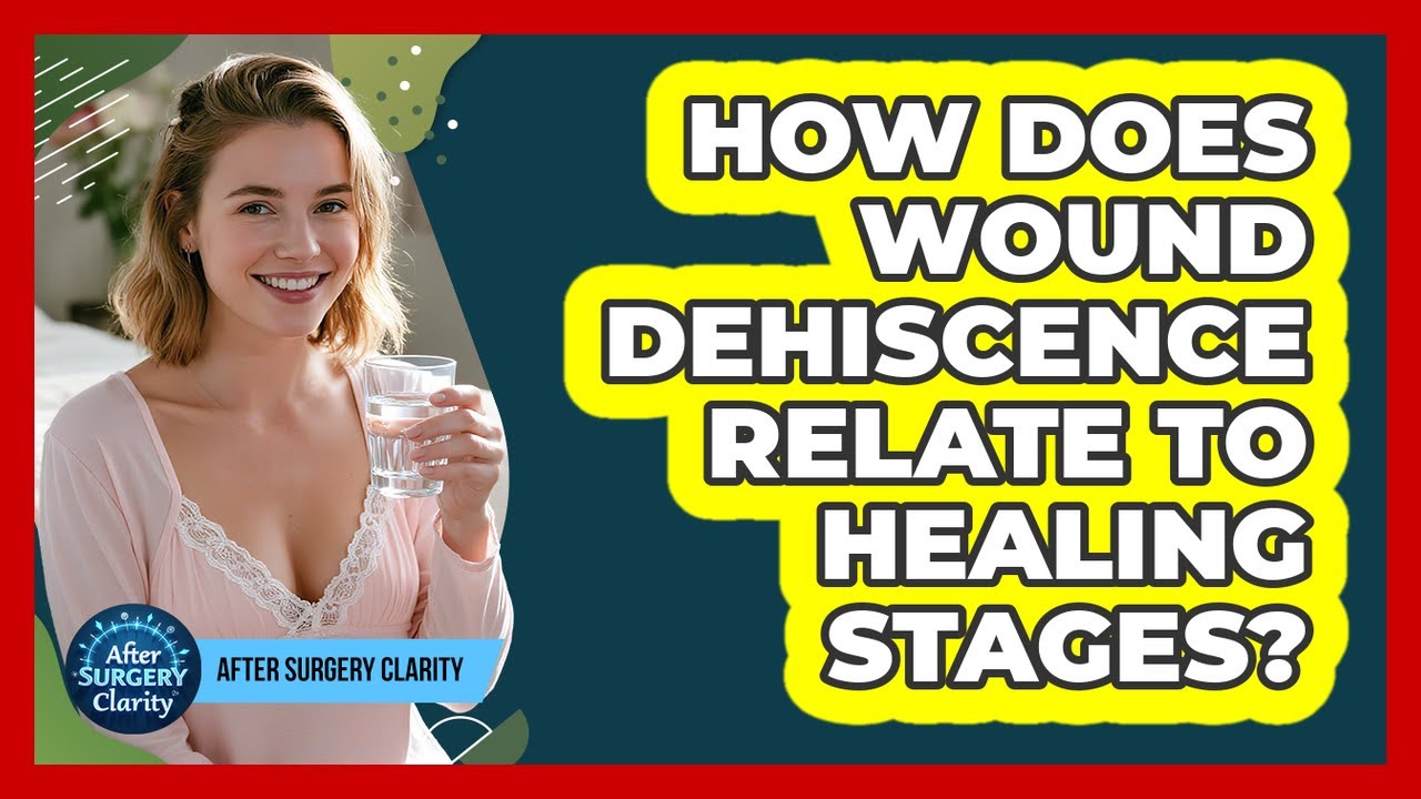 How Does Wound Dehiscence Relate To Healing Stages? - After Surgery Clarity