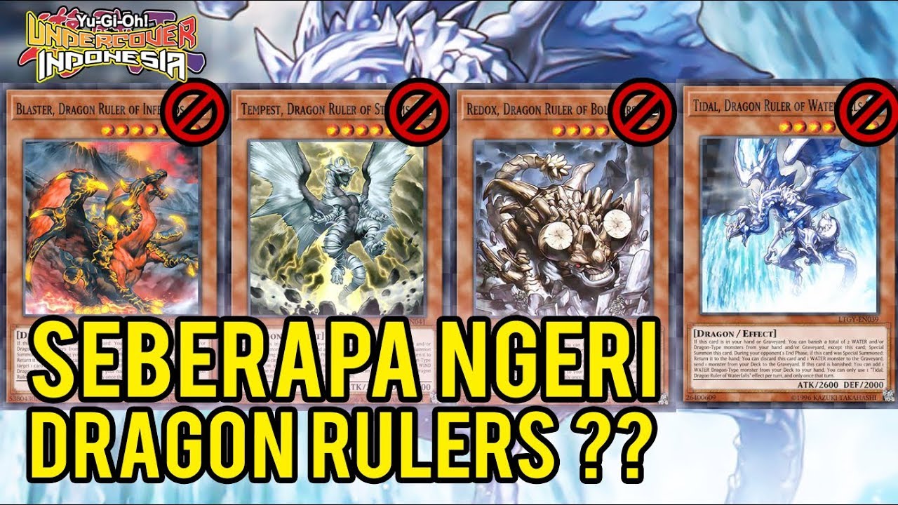 Penyebab Semua Dragon Rulers Forbidden di Yu-Gi-Oh!