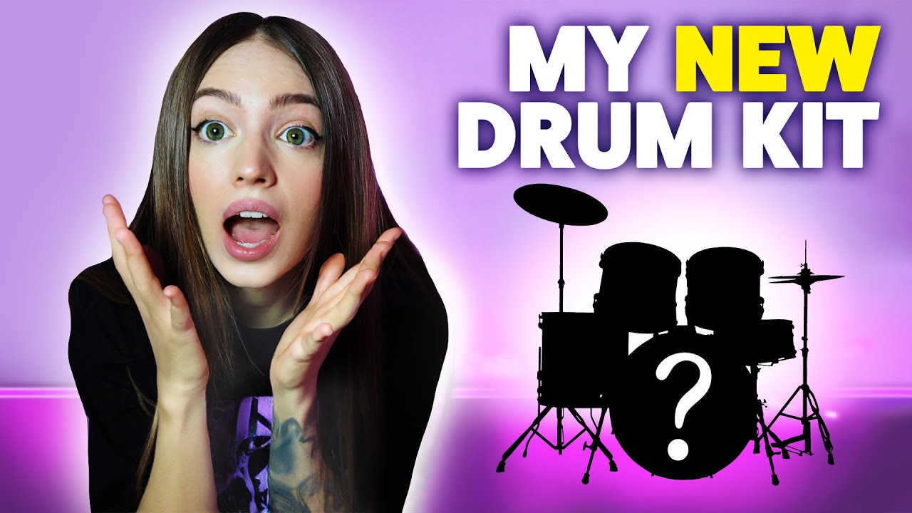 My NEW Drum Kit is EPIC! New Endorsement Revealed