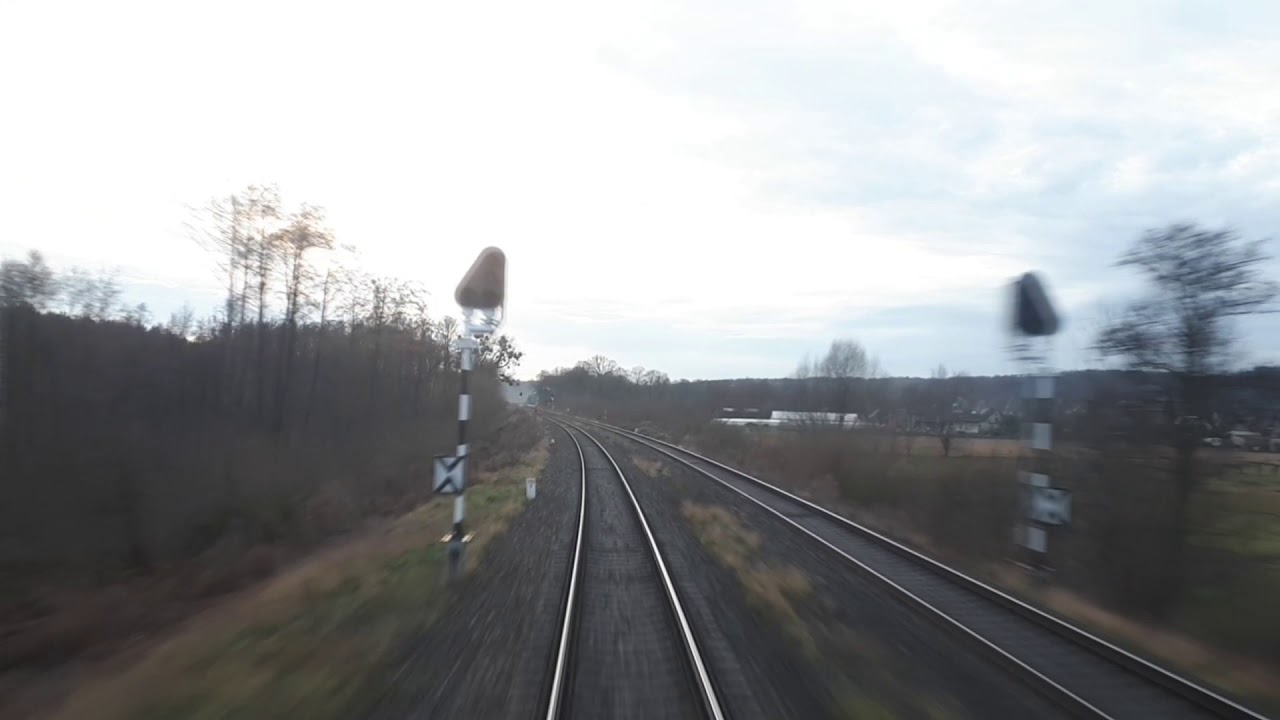 Przejazd pociągiem TLK linią nr 203 z Kostrzyna nad Odrą do Gorzowa Wlkp.