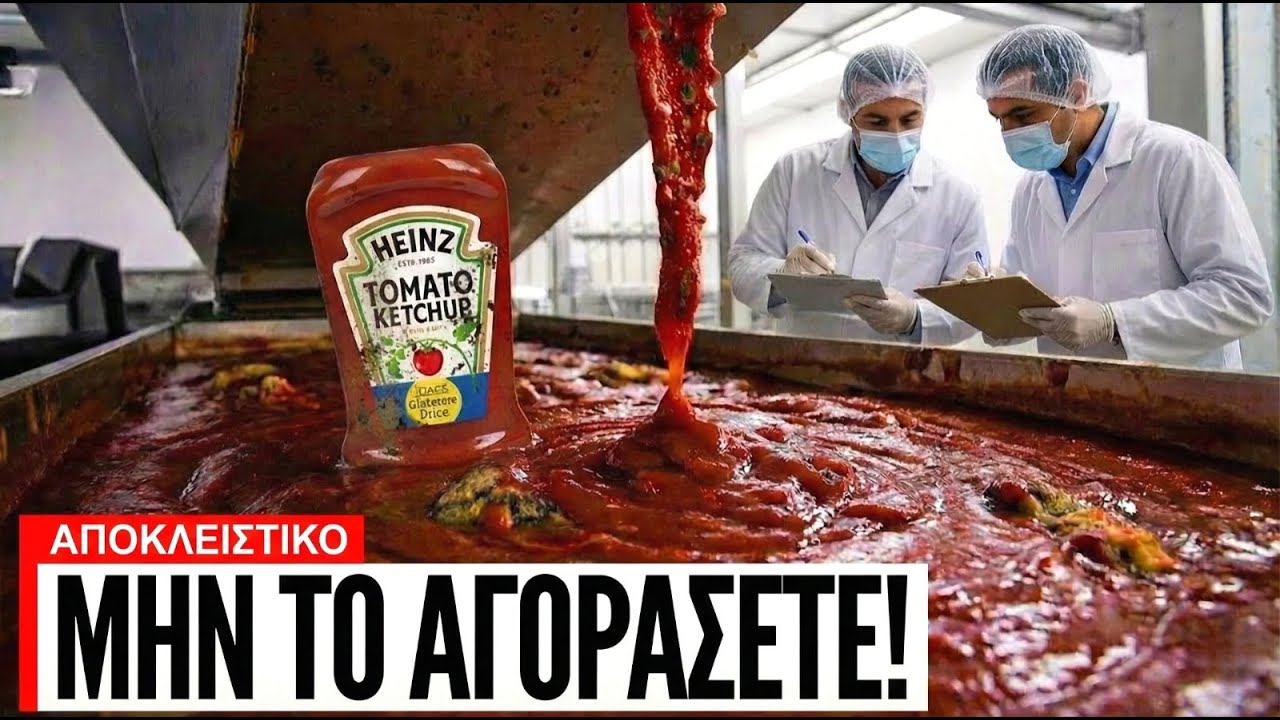 7 Ελληνικές Μάρκες Κέτσαπ Που Πρέπει Να Αποφύγεις (Να Γιατί)