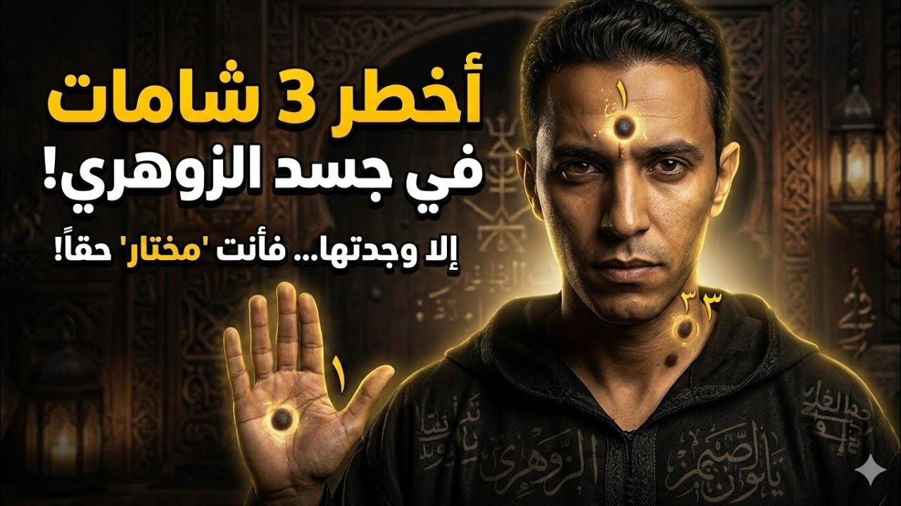 أخطر 3 شامات في جسد الزوهري.. إذا وجدتها في هذه الأماكن فأنت 