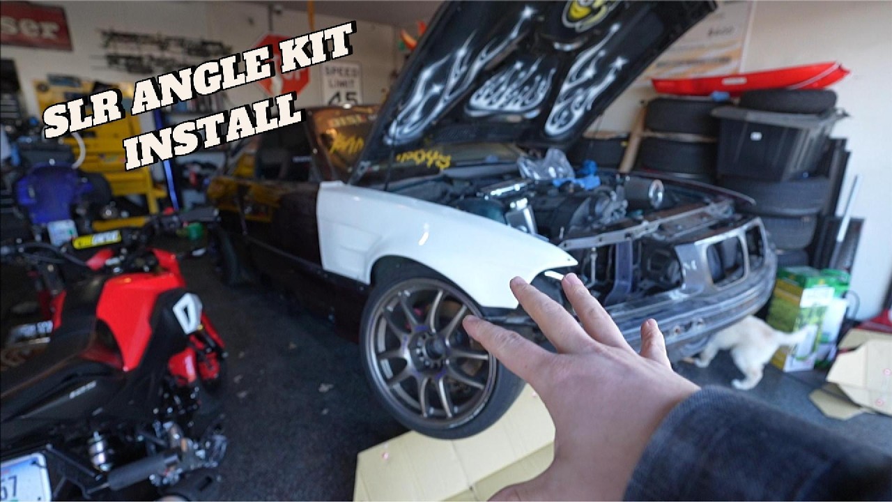 Installing Zaines E36 SLR Angle Kit !!!