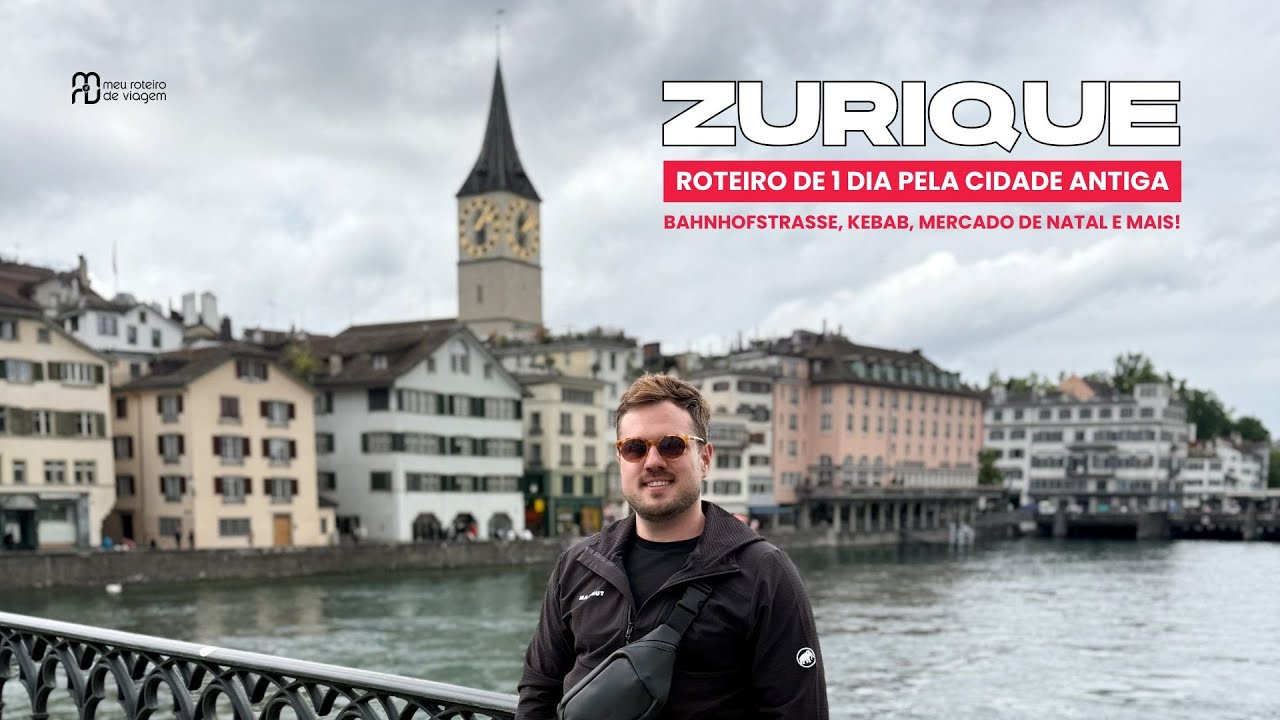 VLOG | ROTEIRO DE 1 DIA EM ZURIQUE | TOUR PELA CIDADE ANTIGA, ZÜRICH HB, MERCADO DE NATAL E MAIS!