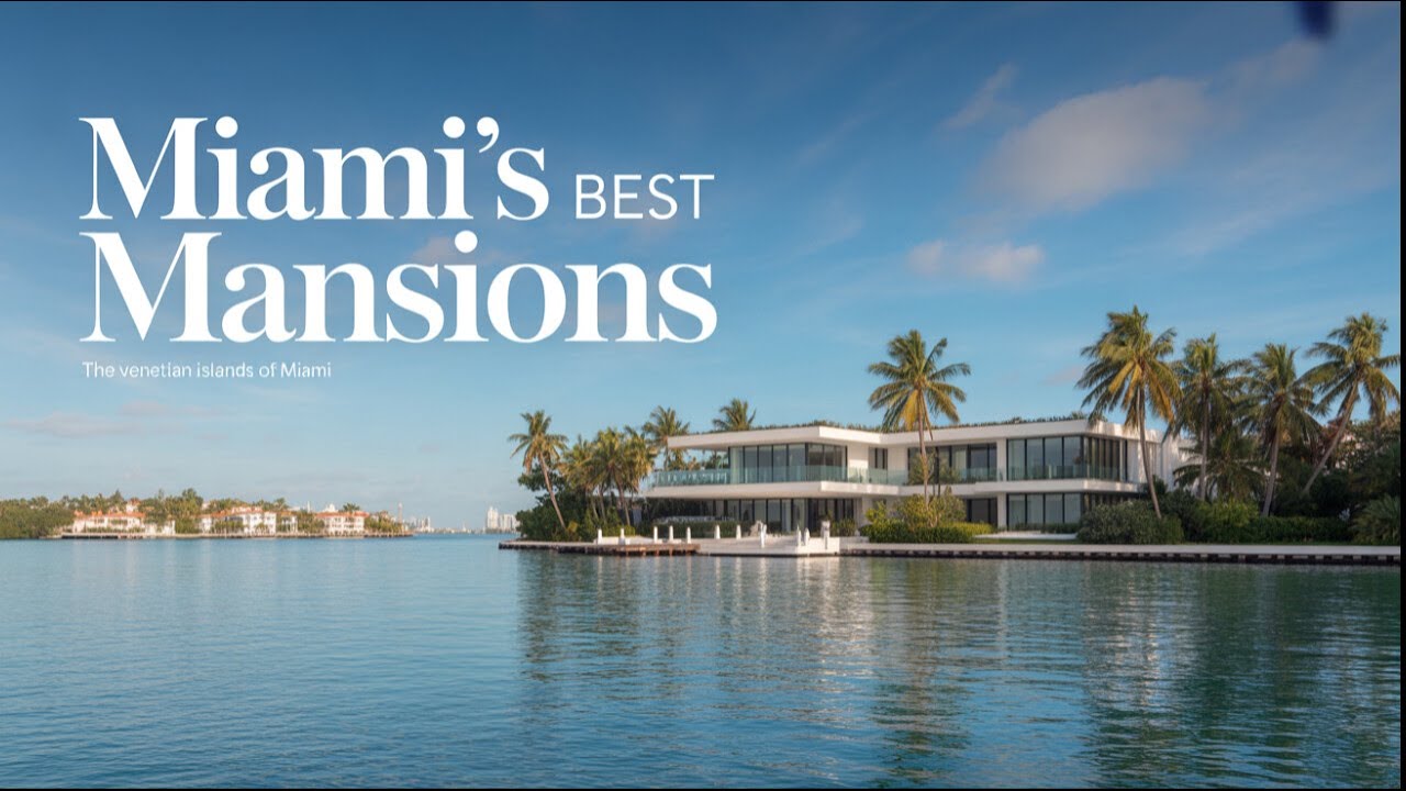 Venetian Islands Miami Beach, Florida | Billionaires Islands Waterfront Houses in South Florida