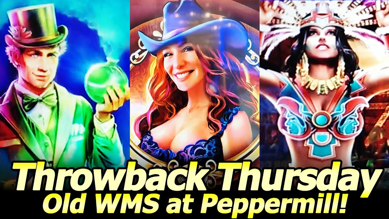 Old WMS Slots - Mr. Hyde's Wild Ride, Country Girl and Jungle Wild III for Throwback Thursday!