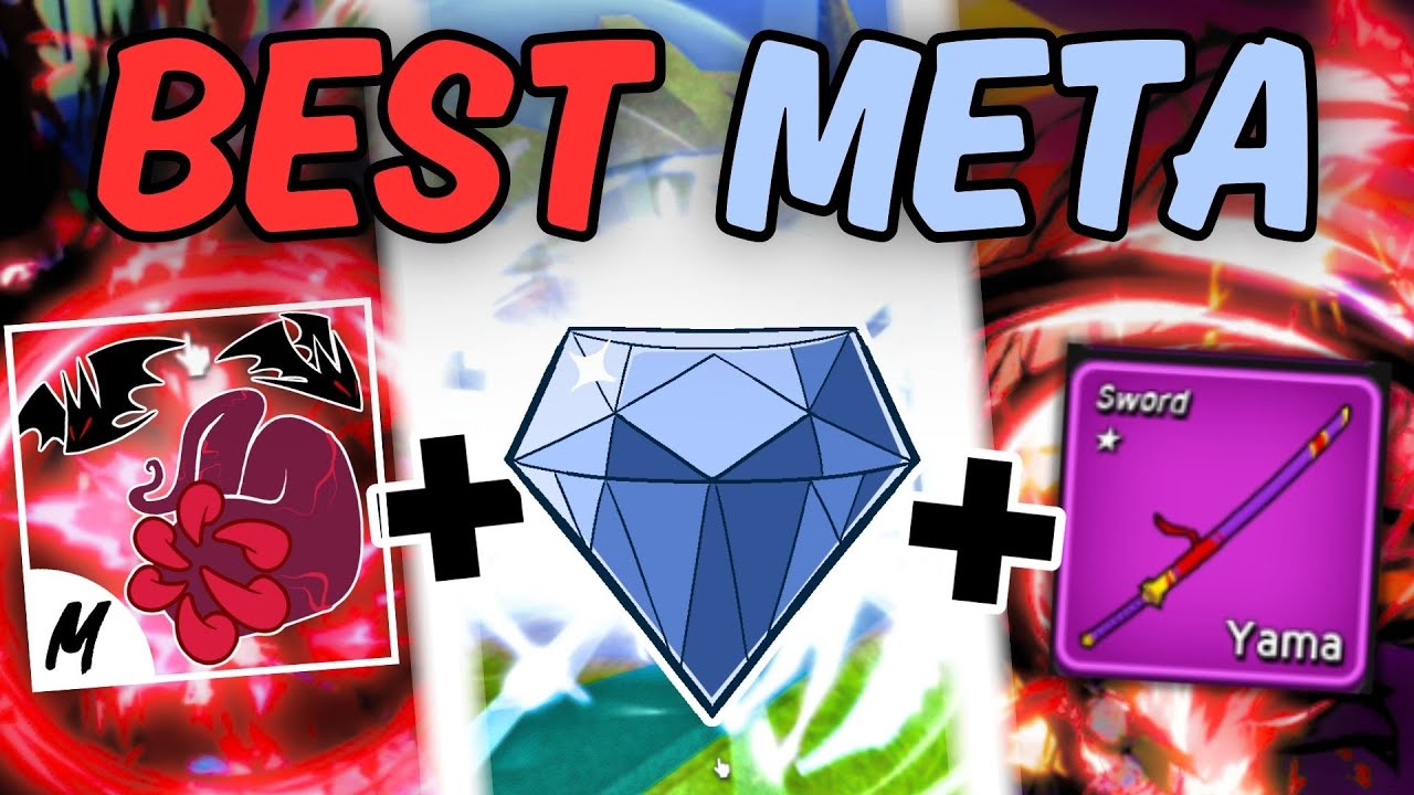 Diamond = BEST META Build Combo to PVP / Bounty Hunt in Blox Fruits