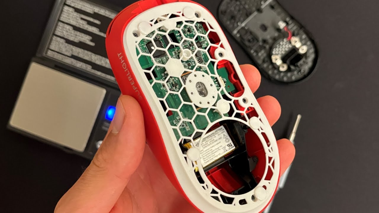 Logitech G Pro X Superlight 52grams mod