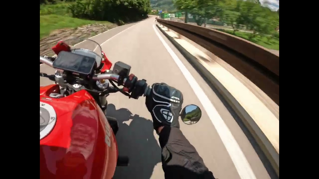Ride from Gavardo to Riva on the SP38 and SP115