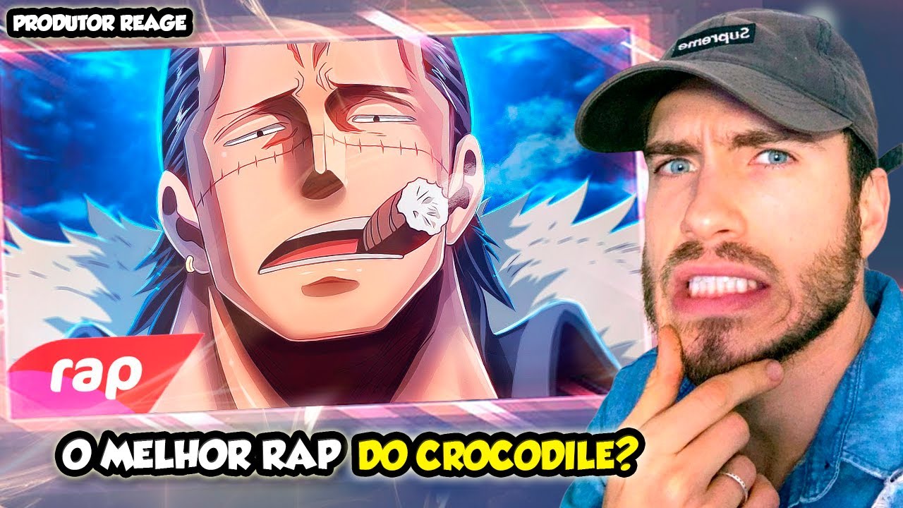 Rap do Crocodile (One Piece) - O DESERTO SERÁ SEU CEMITÉRIO | NERD HITS (REACT,  ANÁLISE)